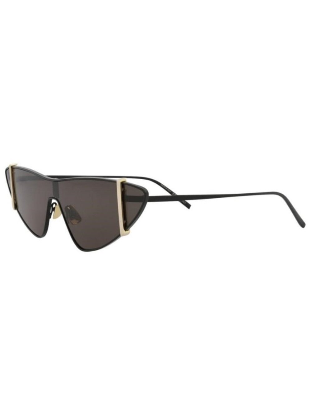 New Saint Laurent Womens Cat Eye Black Black Black Fashion Designer Sunglasses